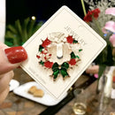 Variety Of Christmas Brooches.