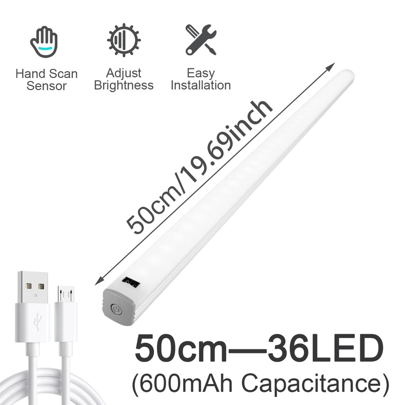 30 40 50cm Motion Sensor LED Under Cabinet Lights.