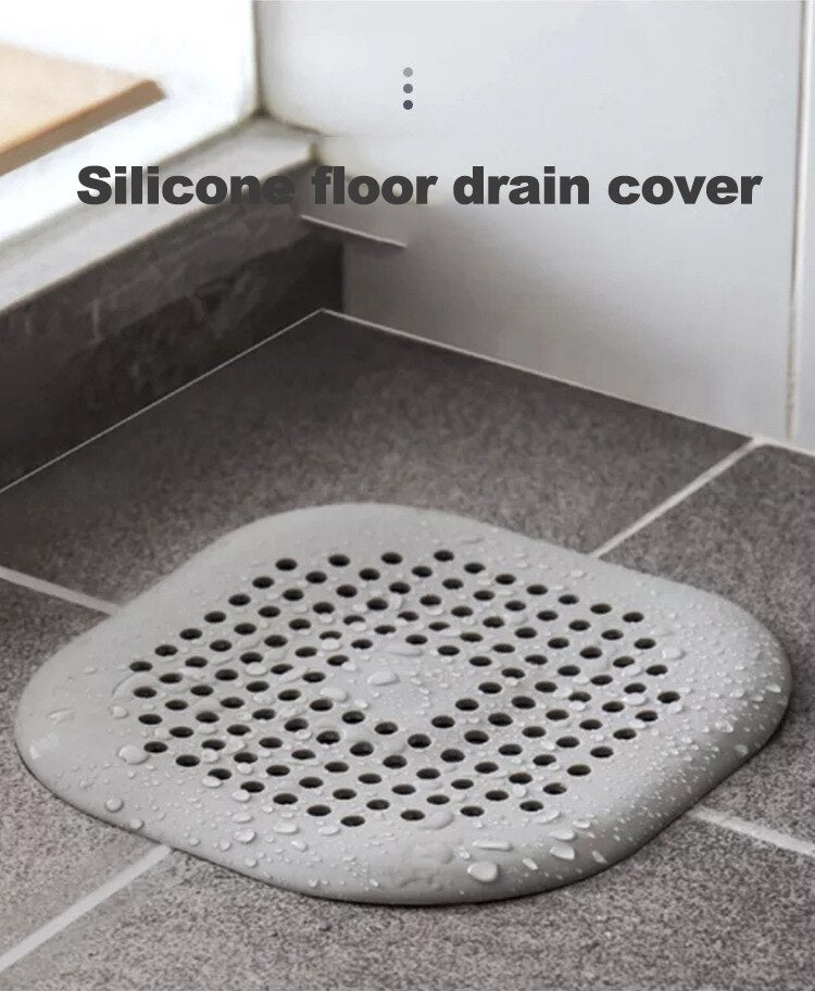 Silicone Kitchen/Bathroom Sink Drain Filter.
