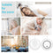 White Noise Machine With USB Rechargeable, Night Light And Timer For Automatic Shutdown.