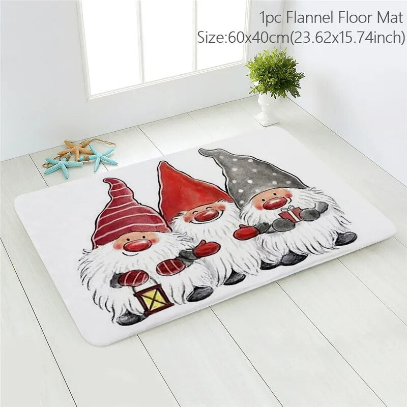 Christmas Decorative Doormat/Pillowcases.