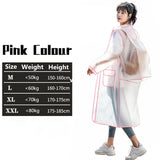 Women OR Men's Hooded Raincoats With Schoolbag space