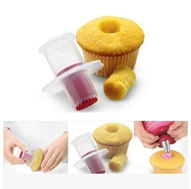 SILIKOLOVE  Decorating Cupcake Corer.