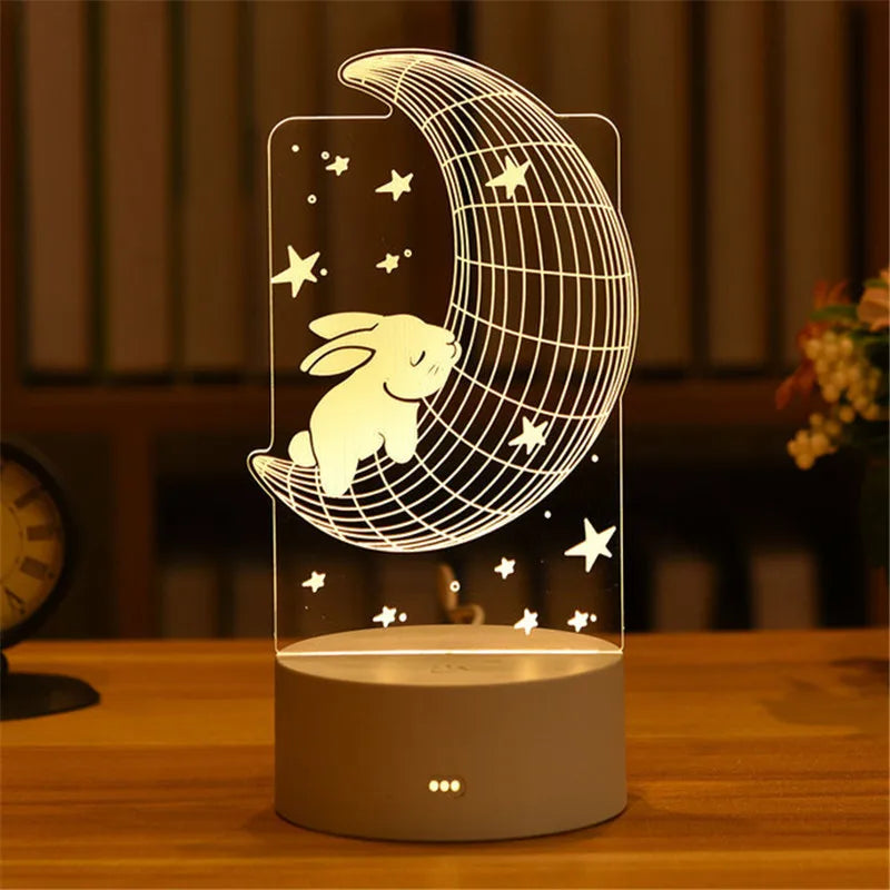 3D LED Night Lights For All Occasions