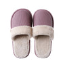 JIANBUDAN Plush Lightweight soft comfortable warm slippers.