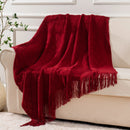 Battilo Machine Washable Decorative Soft Knitted Throws.