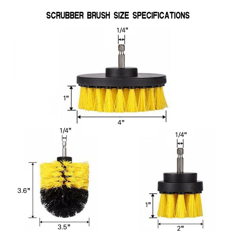 All Purpose Cleaning brush heads.  Cleans tile grout in your shower and floor. Drill not included only the heads