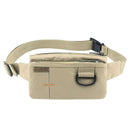 Men/Women's Nylon, Waterproof Waist Bag With 4 Pockets.