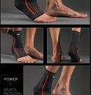 JINGBA 1 PCS 3D Compression Nylon Ankle Support.