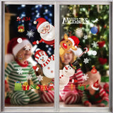 Variety Of Christmas Window Stickers.