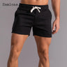 Men's Leisure Shorts With Lace Up And Pockets
