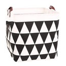 Cube Shaped Folding, Waterproof Storage Basket With Handles.