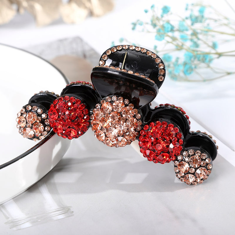 Rhinestone Claw Hair Clips.