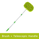 2 in 1 Auto/Home Cleaning Chenille Mop With Telescoping Long Handle