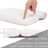 Non-Slip Bath Pillow with Suction Cups. Thick headrest to give your neck and back support.