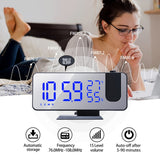 LED/USB Digital Desktop 2 Function Alarm Clock With Time Projector.