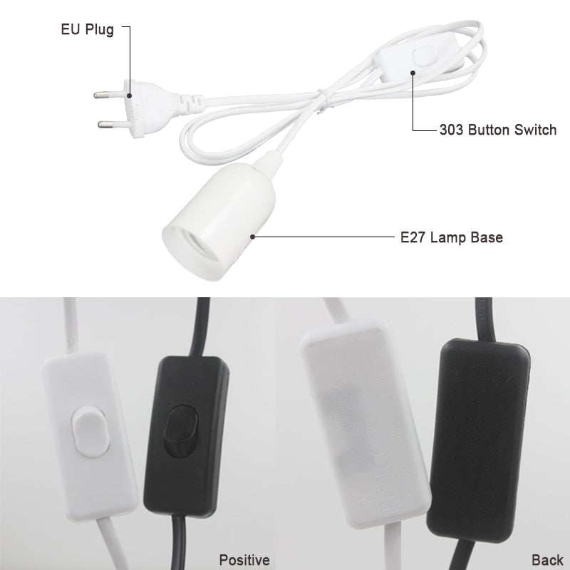 Suspension Socket 1.8m Power Cord Cables E2.