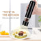 Electric Salt/Pepper Grinder With Adjustable Coarseness.