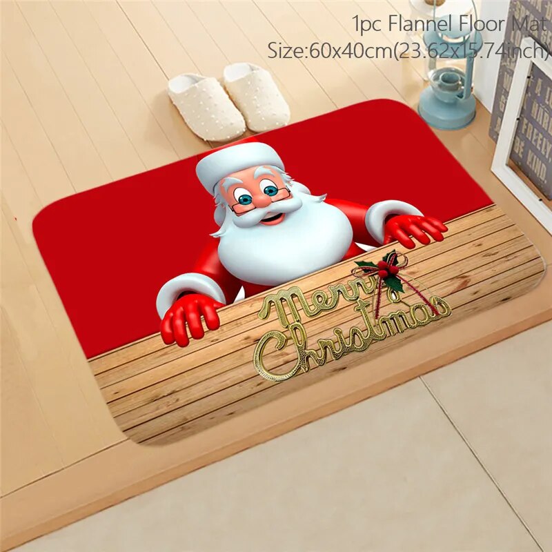 Christmas Decorative Doormat/Pillowcases.