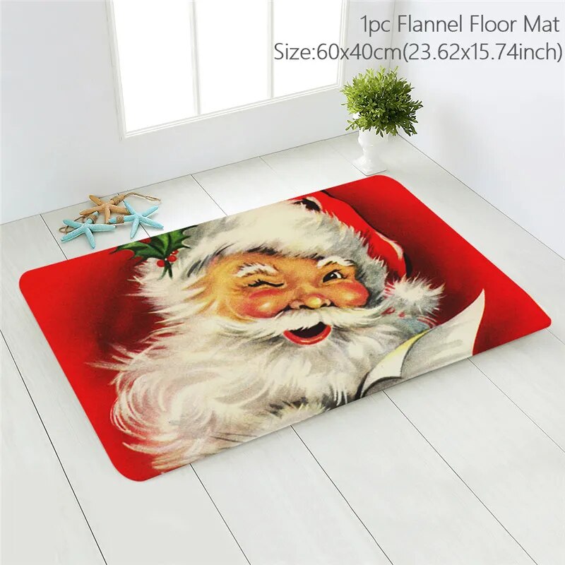 Christmas Decorative Doormat/Pillowcases.