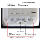 LED digital unicorn alarm clock and light.