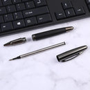 High Quality Black Metal 122 Roller Ball Pen 0.7MM