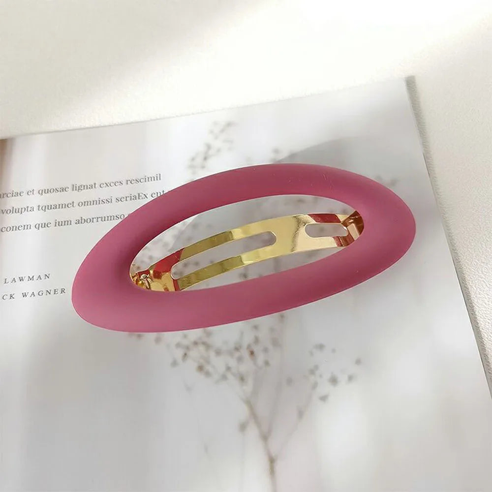 Women's Matte Snap Hair Clips