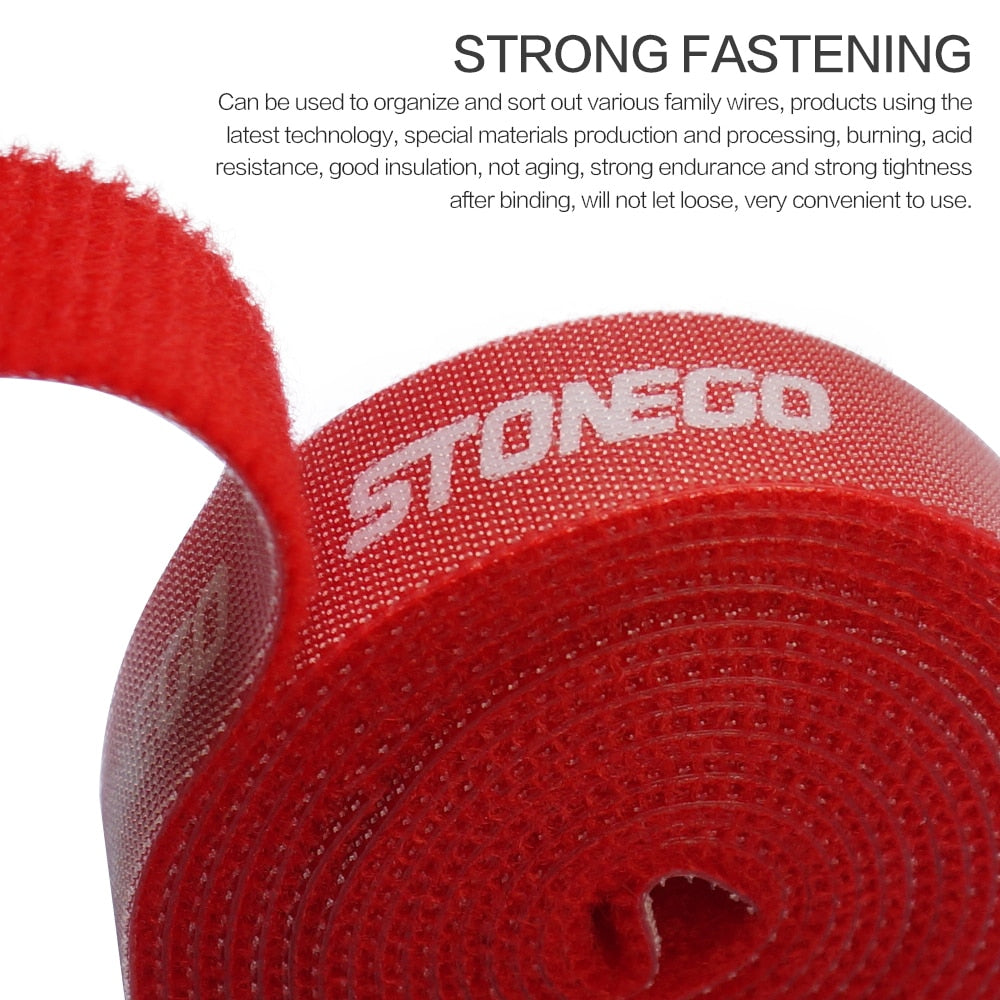 STONEGO Cable Organizer Ties.