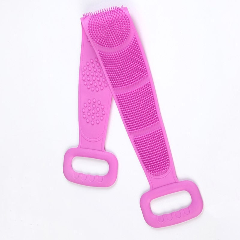 Soft Silicone Body Brush.  Exfoliates and massage.