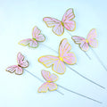 Butterfly Cupcake/Cake Topper For Weddings and Birthdays.
