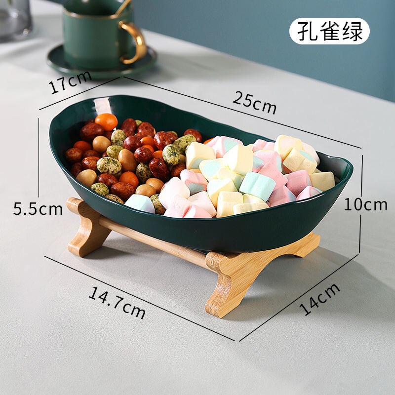 One, Two or three-layer Plastic Fruit, snacks candy bowls with stand.