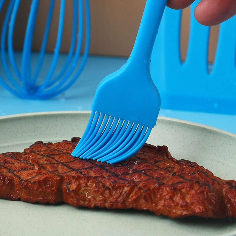 Walfos 14 Pcs Heat Resistant Silicone Nonstick Cooking Utensils.