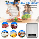 Ataller 5kg Stainless Steel Electronic Digital Bluetooth/Nutrition APP Food Scale