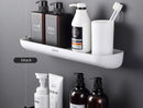 Bathroom/Kitchen Wall Mounted Shelf With Or Without Towel Bar.