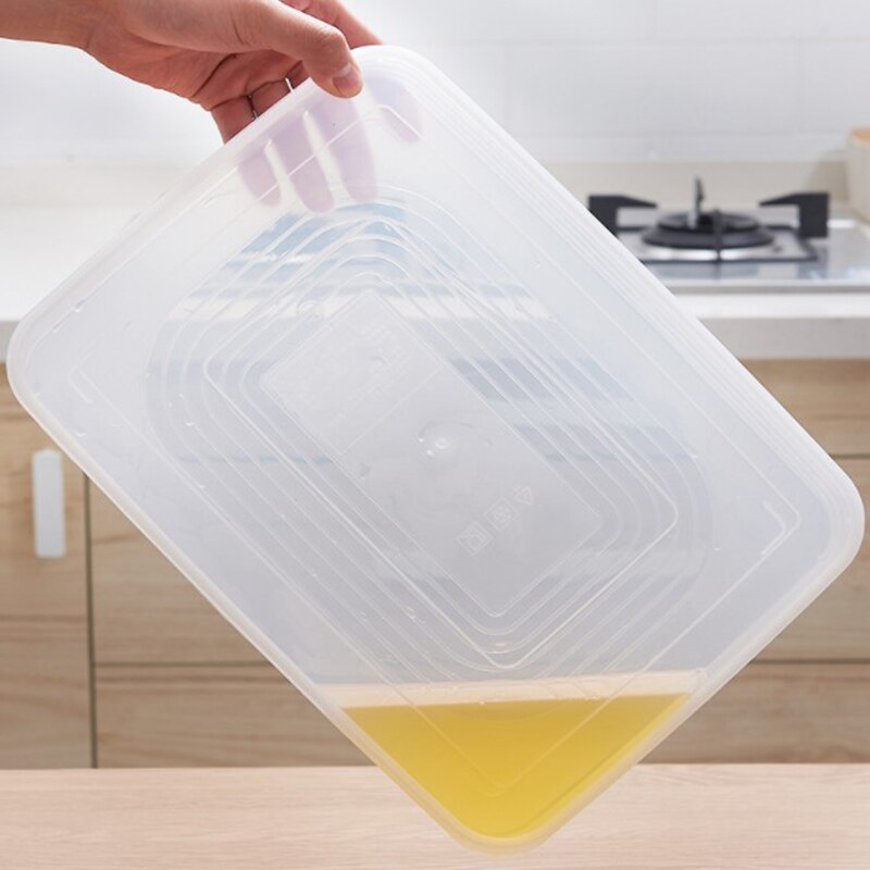 Stackable/Microwave Safe Refrigerator Food Storage Box.