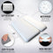 Non-Slip Bath Pillow with Suction Cups. Thick headrest to give your neck and back support.