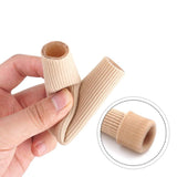 Fabric Tube Toe Separator For Foot Care and Medication Applicators.