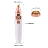 2 IN 1 Rechargeable Electric Eyebrow Trimmer.