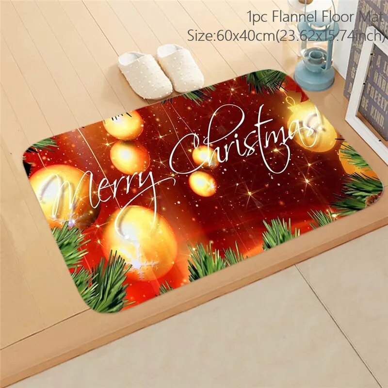 Christmas Decorative Doormat/Pillowcases.