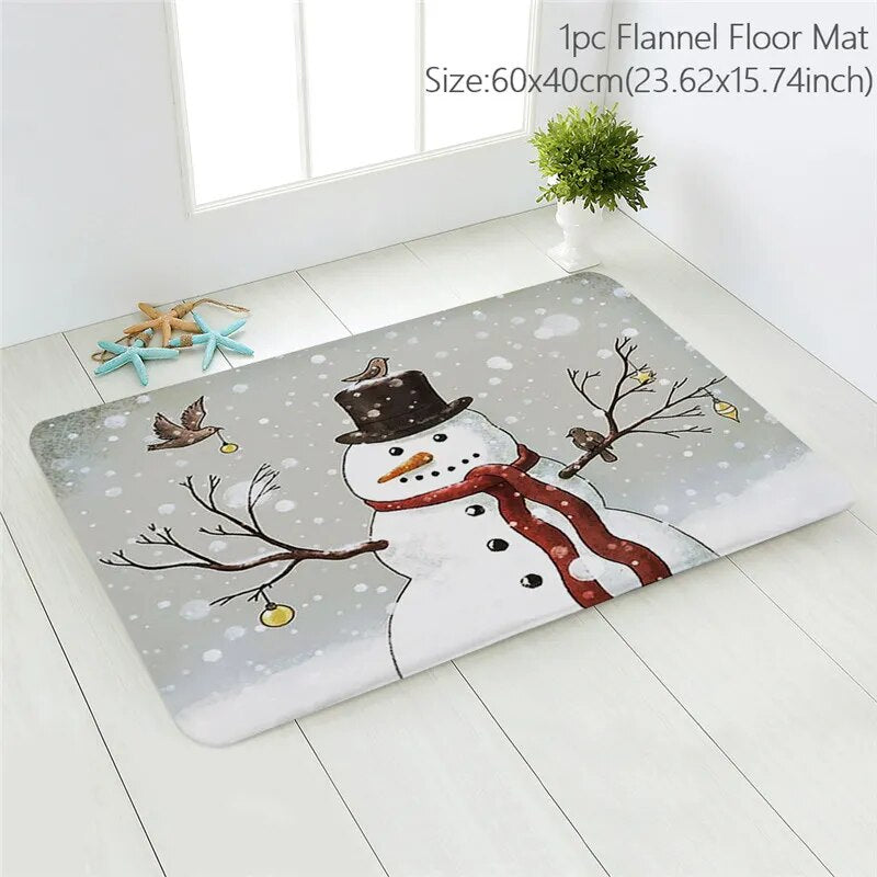 Christmas Decorative Doormat/Pillowcases.