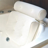 Non-Slip Bath Pillow with Suction Cups. Thick headrest to give your neck and back support.