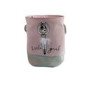 Foldable Canvas Cartoon Animal Laundry Basket OR Toy Storage.