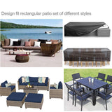 Lawn and Patio Furniture Cover With Anti-UV Oxford , Water-proof Fabric.  Variety of Sizes.