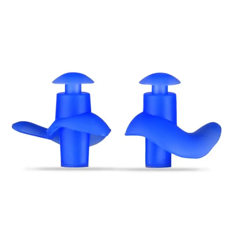 1Pair Soft Silicone Waterproof Diving/Swimming/Anti Noise Reusable Ear Plugs.