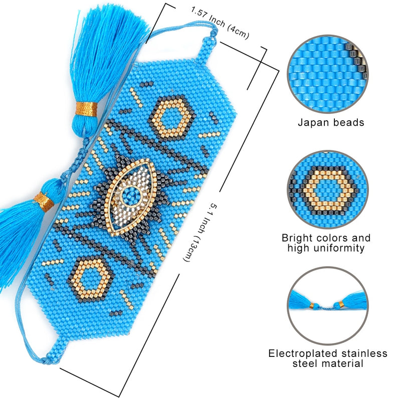Mexican Fashion Tassel Bracelets.