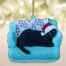 Xmas Cat Pendant Tree Hanging Ornaments