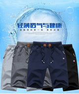 Men's Cross-Border Beach Shorts With Elastic Waist