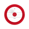 Universal Round Tempered Glass Lid With Silicone Rim