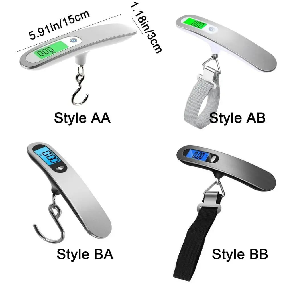 LCD Digital Display Handheld Luggage Scale