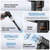 2800000RPM Electric Compressed Cordless Blower Or Vacuum Cleaner